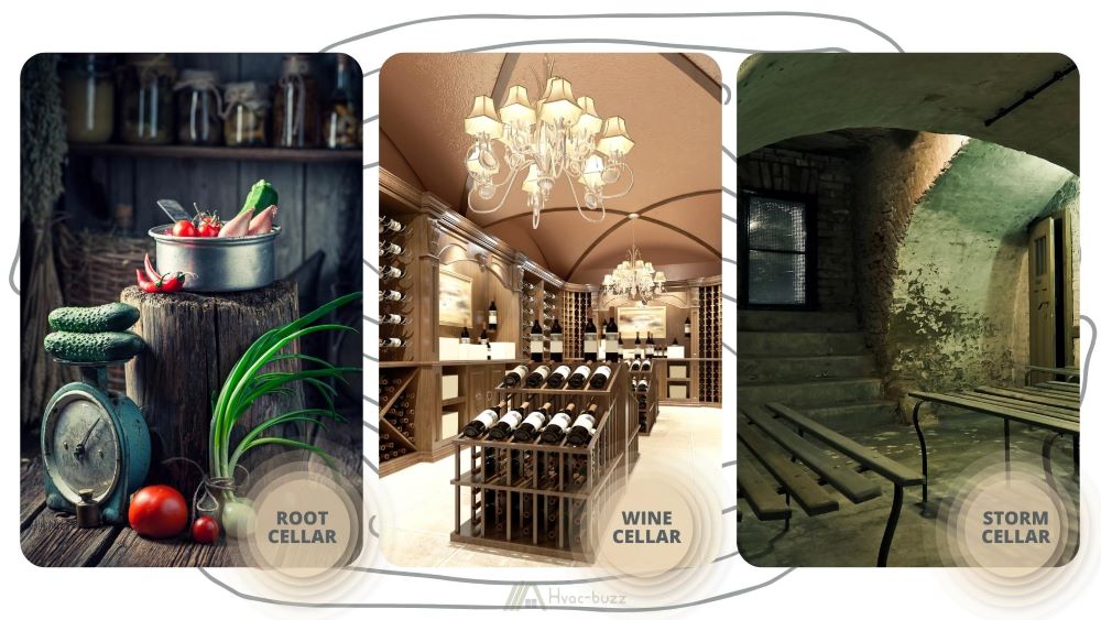 Three (3) Categories or Group Classification of Cellars (According to Purpose)