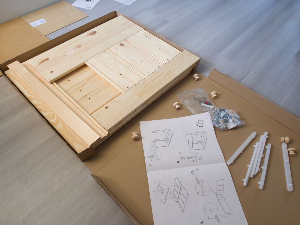 Ikea furniture made easy to assemble