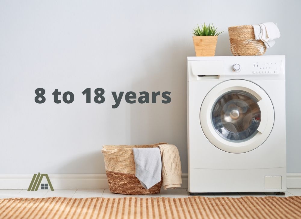 dryers last between 8 to 18 years