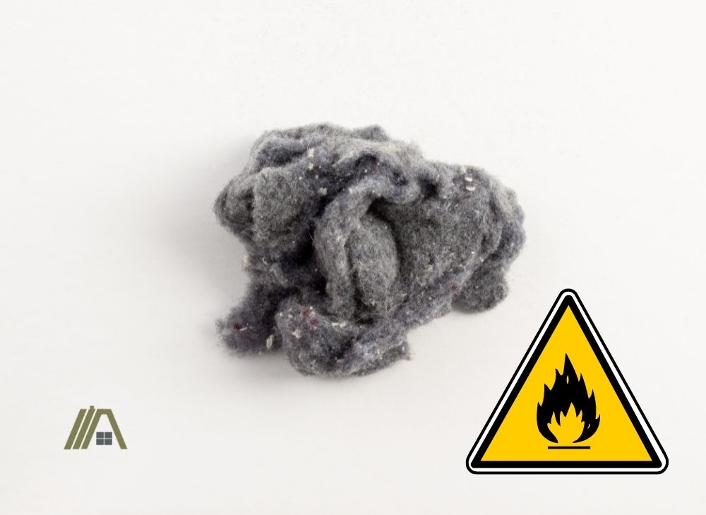 lint is flammable