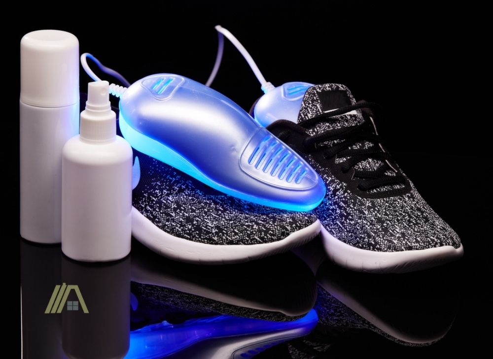 sports shoes use UV light for sterilization