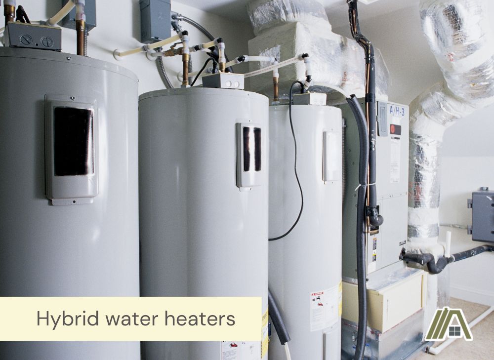 Hybrid white water heaters
