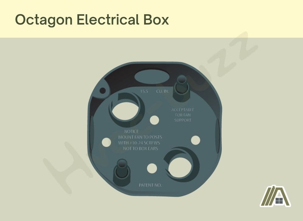 Octagon Electrical Box Illustration
