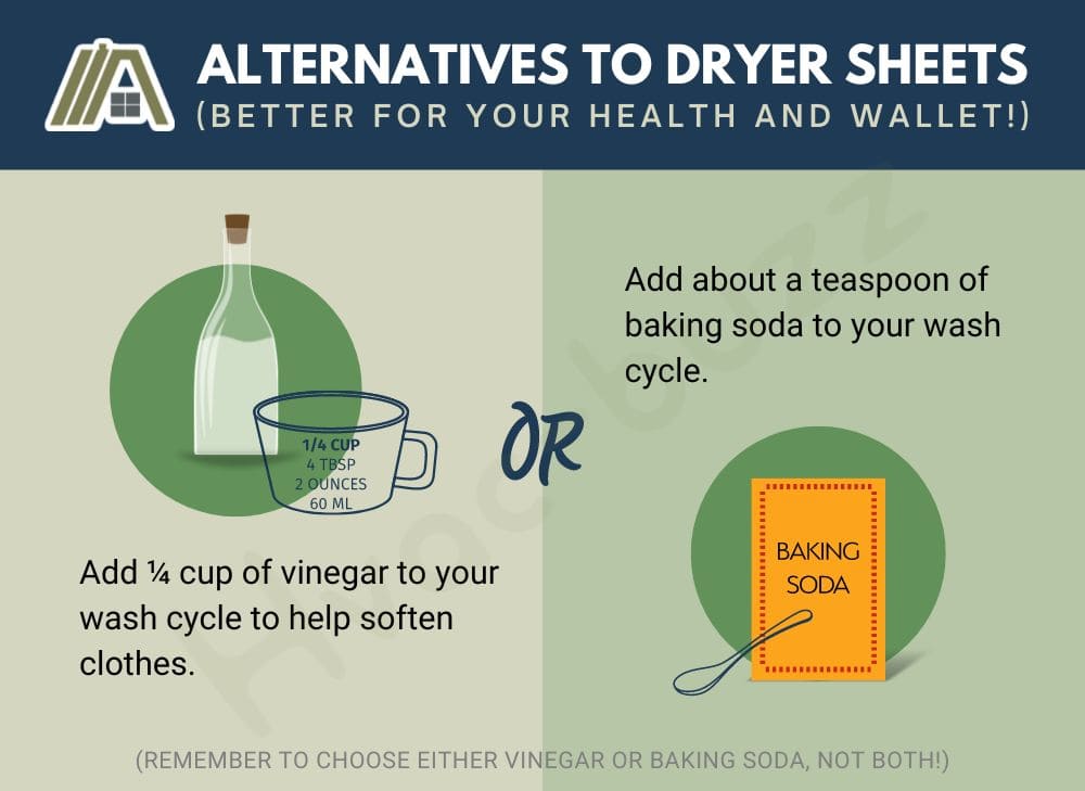 Alternatives to dryer sheets that are better for your health and wallet, vinegar and baking soda